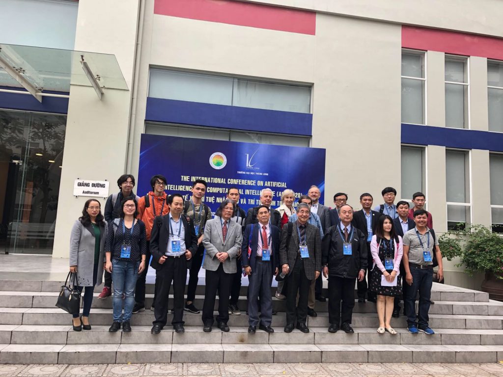 Activity 2: Group Photo with Professor Michio Sugeno from Tokyo Institute of Technology, Japan, a co-founder of the First Vietnam – Japan Symposium on Fuzzy Systems and Applications: VJFUZZY’98 at Halong Bay in 1998. He is a big friend of the Vietnam Fuzzy Community.